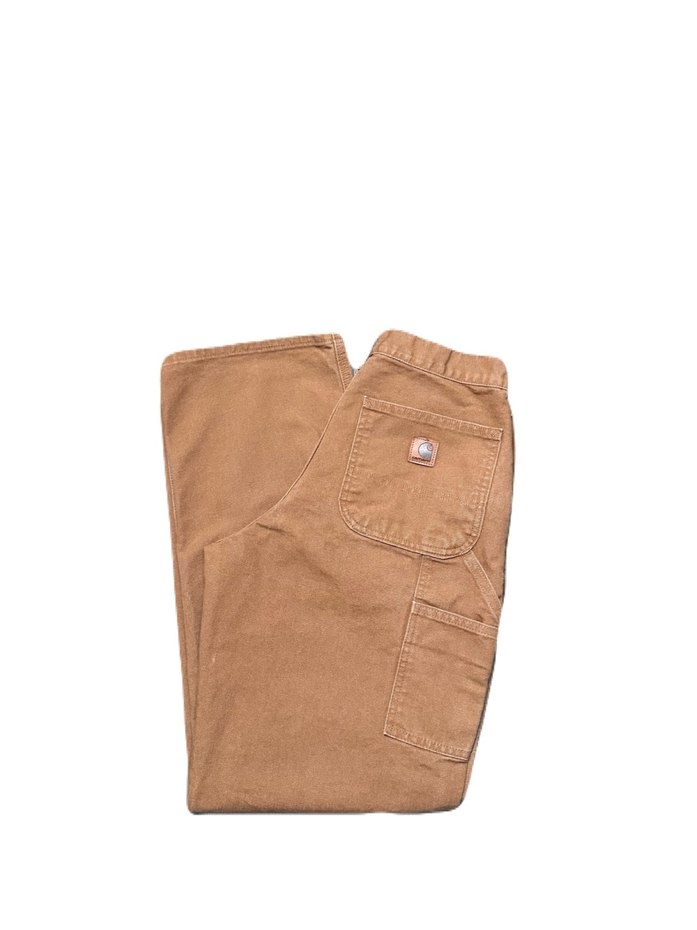 Carhartt B11 Carpenter Pants 31x31 Loose Fit Brown Canvas BRN workwear
